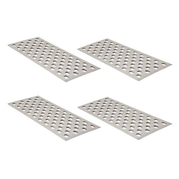 HD Ramps 39.75in x 16in Trailer Tread with Oval Punch Plate Traction – 4 Pack