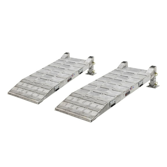 HD Ramps 66in L Adjustable Trailer Risers for up to 27in W Wheels