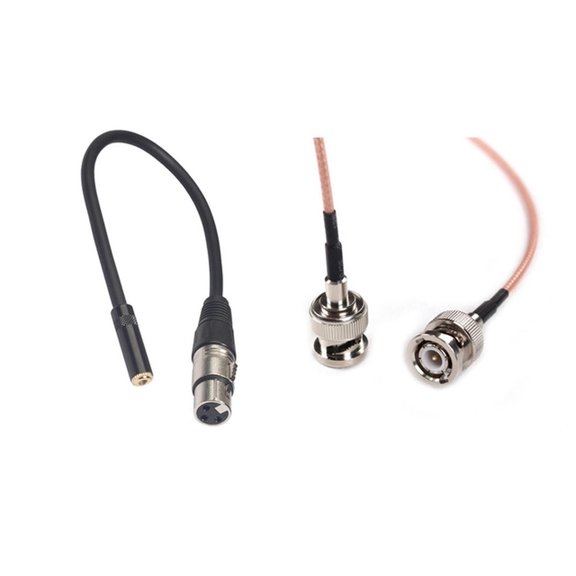 HD-SDI HD SDI Video Cable Male HD SDI Extension Cable 60Cm & 0.3M Wire 3 Pin Xlr Female To 3.5Mm Trs 1/8Inch Female Ste