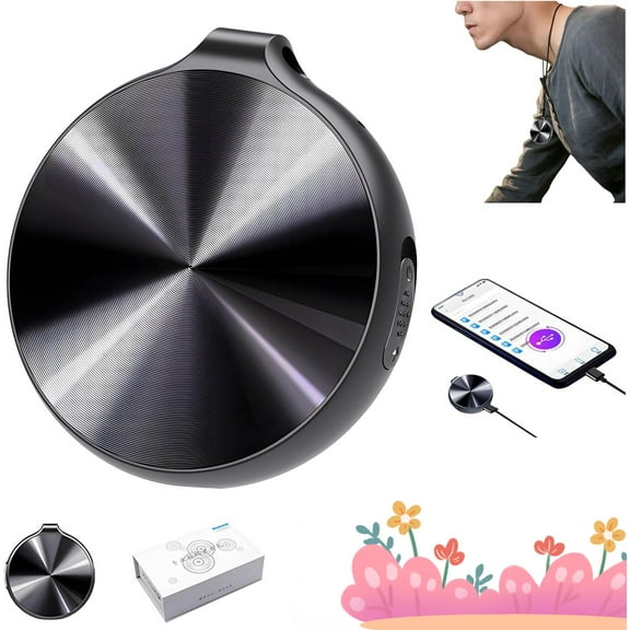 HD Smart Voice Recorder with One-Touch Recording & Playback, Recording Device for Lectures, Meetings, Intervie (8 GB)