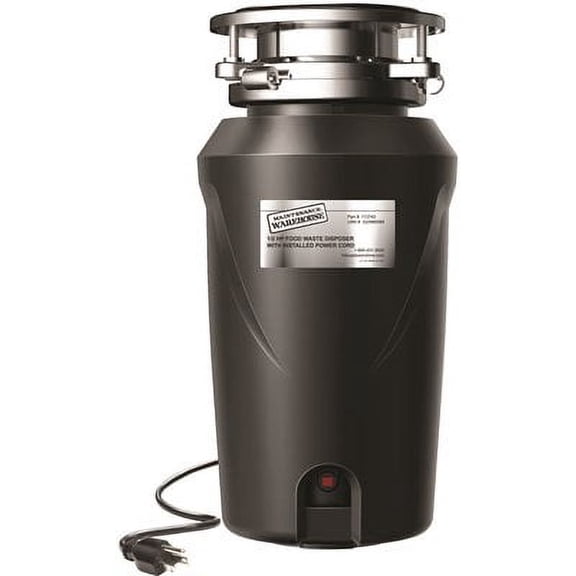HD Supply-Maintenance Warehouse 1/2 HP Garbage Disposal with Installed Power Cord