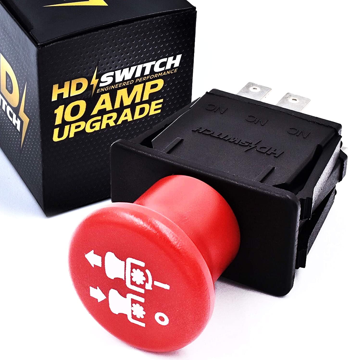 HD Switch Blade Clutch PTO Switch 52420003 10 AMP OEM Upgrade IP53 Water Tight for Wright Stander Walmart