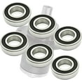 thumbnail image 1 of HD Switch Deck Blade Spindle Bearing Rebuild Kit For Bad Boy BadBoy 037-6023-00, 037-6015-00 C29735 350759 358672 fits Outlaw ZT CZT Pup Pup Lightning - w/ C3 & HIGH Temp Grease Upgrade (6 Pack), 1 of 6