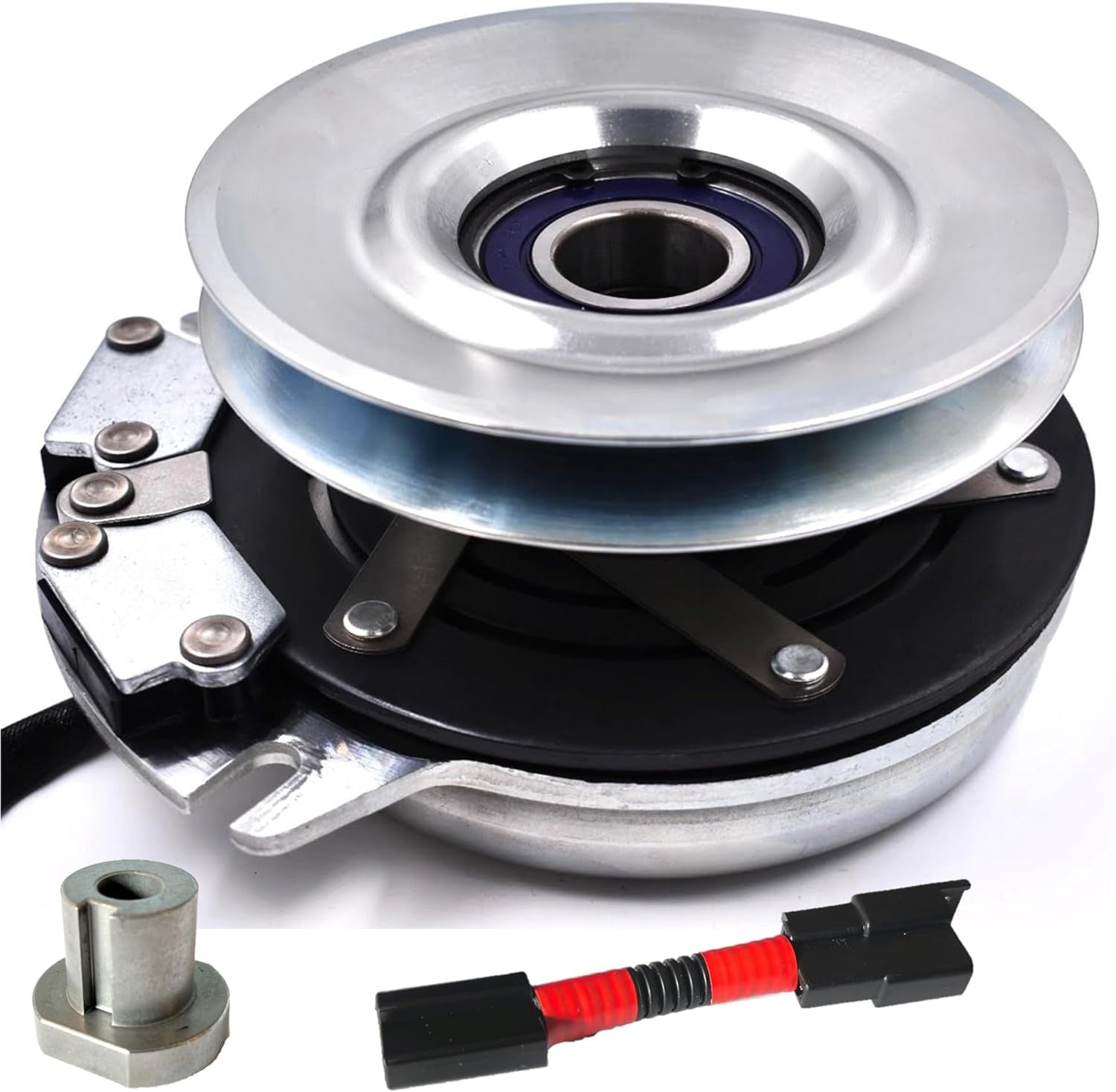HD Switch HiTorque 125 ft-lbs (OEM is 105) 070-0050-00 5219-98 Billet Pulley PTO Clutch Fits Bad Boy 2015 & 2016 Magnum MZ Mowers w/ Upgraded Replaceable Bearings Lawn Mower Zero Turn OEM Upgrade