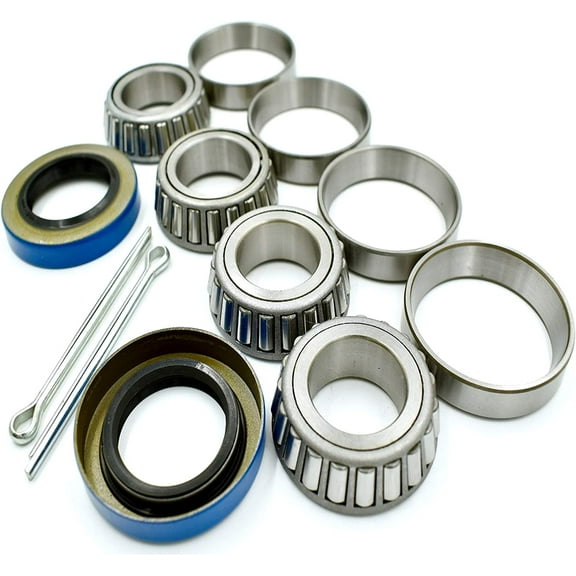 HD Switch Improved Front Wheel Hub Rebuild Kit fits EZGO Hub 70895-G01 TXT Golf Cart - Includes 50892-G1 25146-G1 12092-G1 00798-G8 Bearings Upgraded Seals & Pins Electric/Gas (2 Kits)