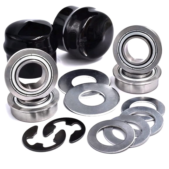 HD Switch Steel Seals 9040H 9040-H 532009040 121748x 121749x Wheel Bushing to Bearing Conversion Kit w/All Hardware fits Snapper Craftsman Husqvarna Noma Murray AYP Poulan Garden Tractor Lawn Mower