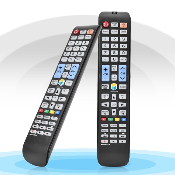 HD TV Remote Control, Simple Setup, Low Power, Comfortable Grip, Perfect Family Remote