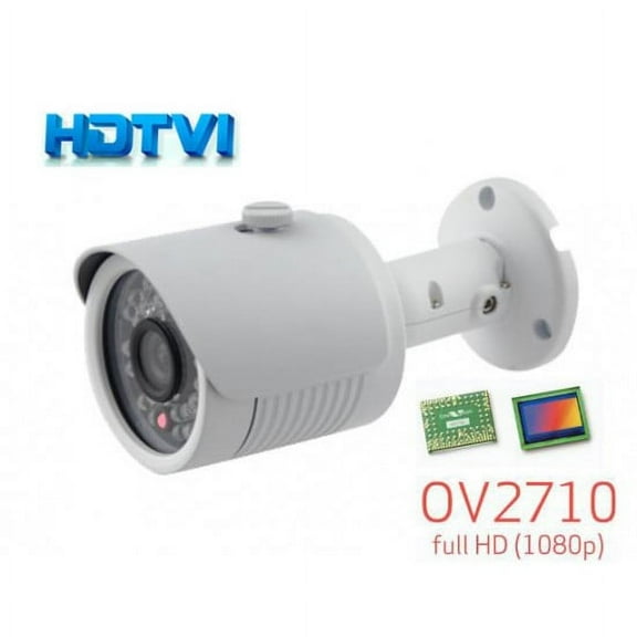 HD-TVI CCTV Outdoor Bullet IR Security Camera, HD 1080P Image 30 Leds 3.6mm