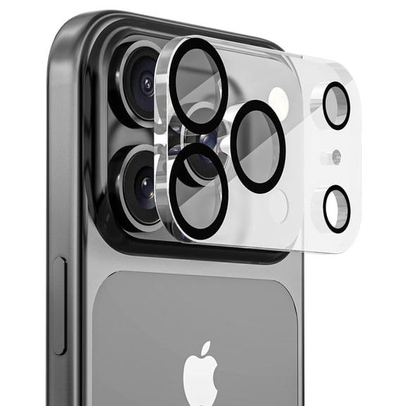 HD Tempered Glass Camera Lens Protector for iPhone 17 Pro
