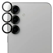HD Tempered Glass Camera Lens Protector with Anti-Reflective Ring for Samsung Galaxy S25
