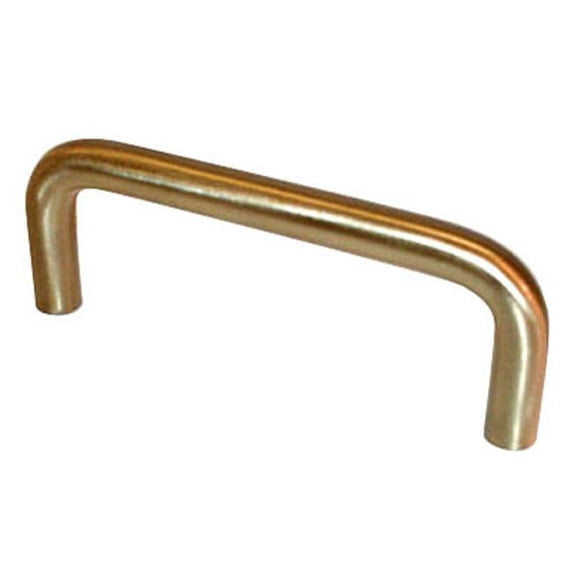 HD UFWP3.5 US4 Wire Pull 3.5 in., Brushed Brass