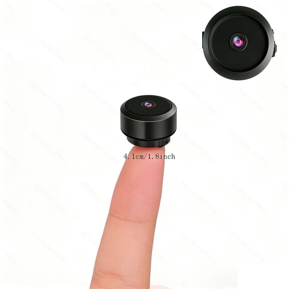 HD Ultra-Compact Mini Digital Camera, Portable Pocket Video Recorder with Built-in Lens for Personal Documentation, Wearable HD Cam with Clip for On-the-Go Recording