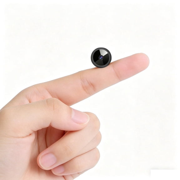 HD Ultra-Compact Mini Digital Camera, Portable Pocket Video Recorder with Built-in Lens for Personal Documentation, Wearable HD Cam with Clip for On-the-Go Recording