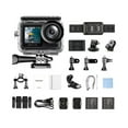 thumbnail image 1 of HD Underwater Action Camera 30FPS 20MP 4K Sports Camera Waterproof Cam Touch Screen Vlog Camera EIS 2.0 Remote Control, 1 of 7