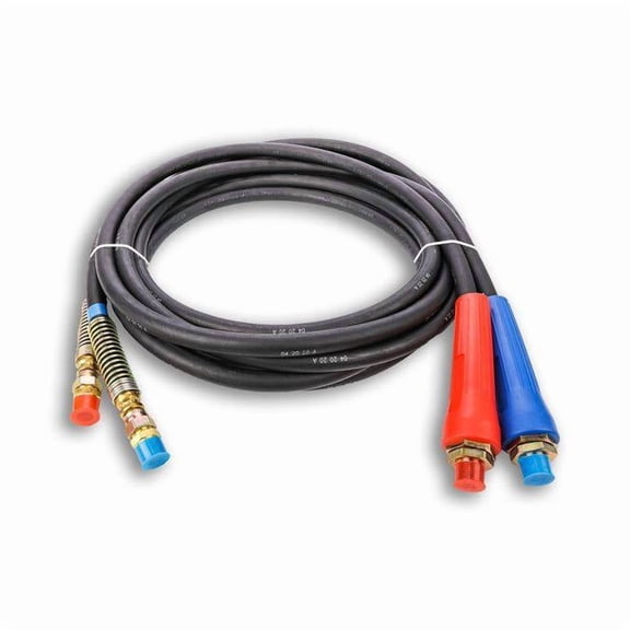 HD Value Trailer Air Line Set, 15 Foot, Rubber Hose NT118115