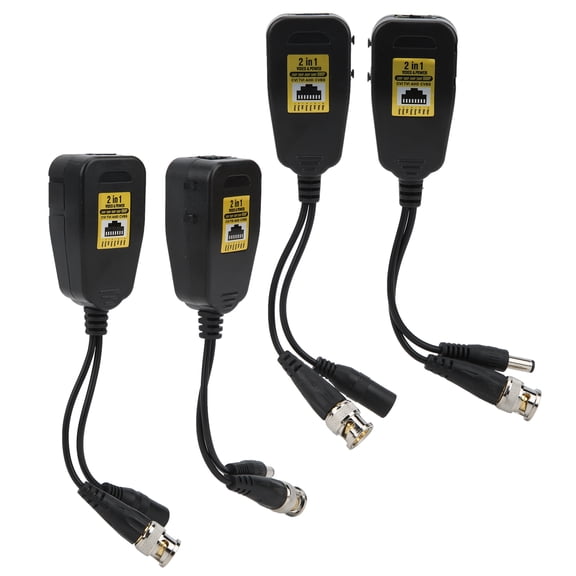 HD Video Balun Transceiver, Power Video Transmission Up To 8MP, <span Style="background:red"></span> Protection