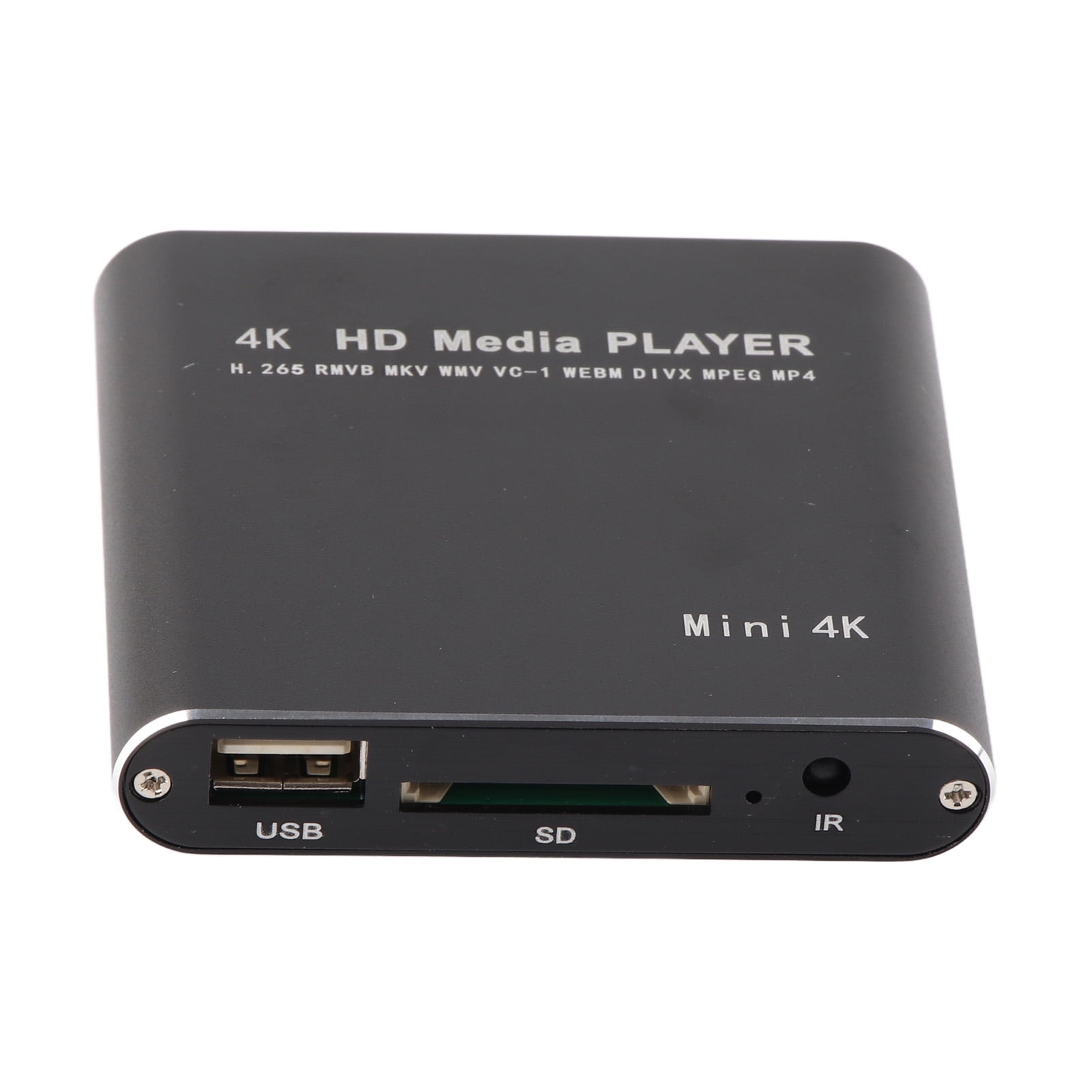 HD Video Player 4K High Resolution Mini Streaming Media Player for HD Multimedia Interface AV
