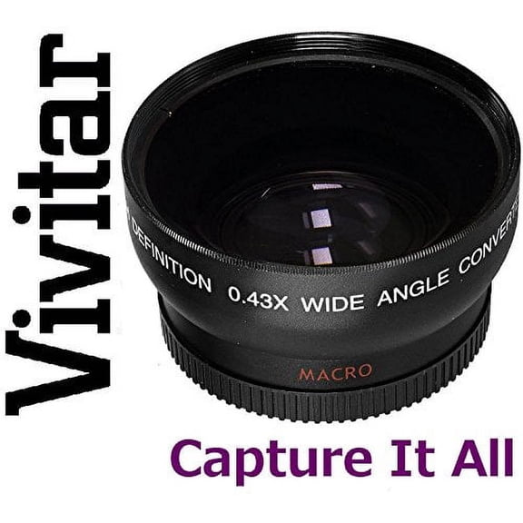 HD WIDE ANGLE WITH MACRO LENS FOR CANON HF S20 S21 S200
