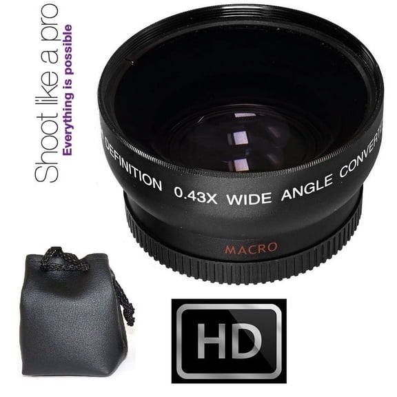 HD WIDE ANGLE WITH MACRO LENS FOR JVC EVERIO GZ-HM200