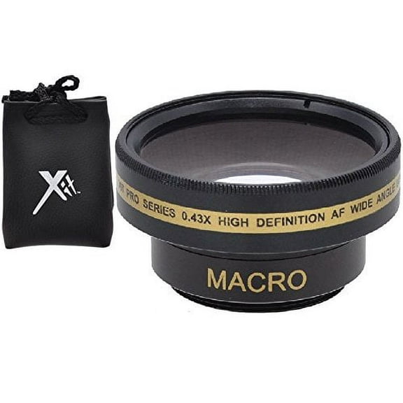 HD WIDE ANGLE WITH MACRO LENS FOR SONY HDR-CX300 HDR-CX350