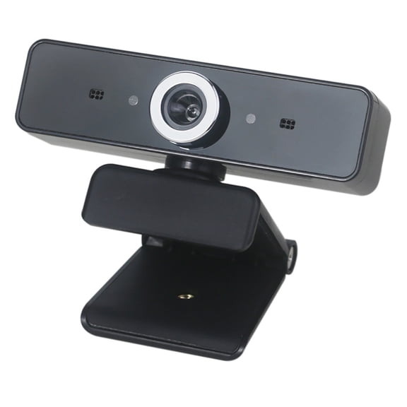 HD Webcam 360 Degree Rotation USB Camera with Noise Reduction Mic for Video Conference