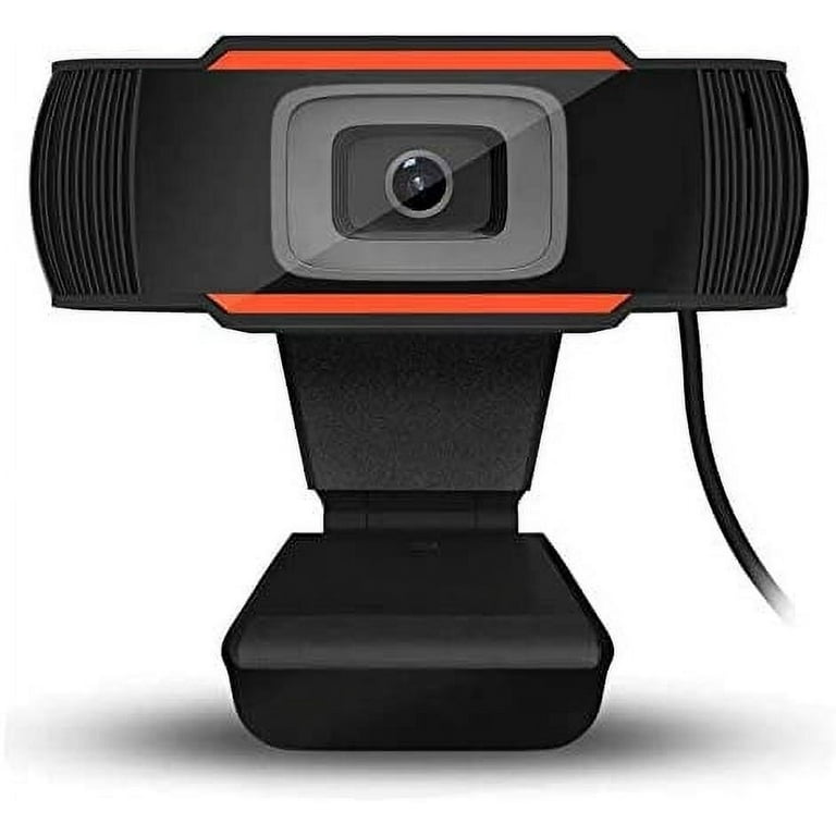 HD Webcam Streaming with Dual Microphones, Free-Driver Installa