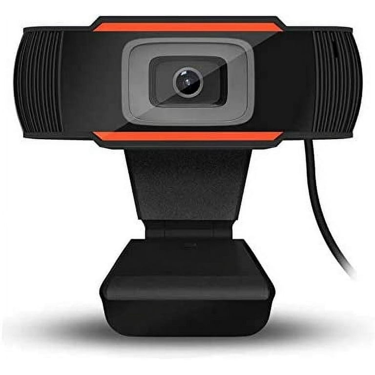 HD Webcam Streaming with Dual Microphones, Free-Driver Installa