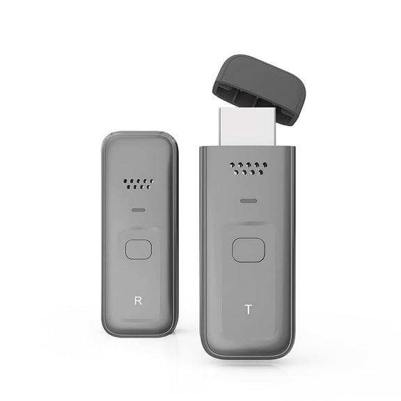 HD Wireless Transmitter and Receiver 4K Input 1080P Output 100FT Plug & Play 5G/2.4G HD Extender for Wireless Video Audio Streaming