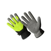 HD0002-M, Hi-Dexterity Multi-Purpose Synthetic Leather Gloves, Hi-Viz Spandex Back, Slip-On Style