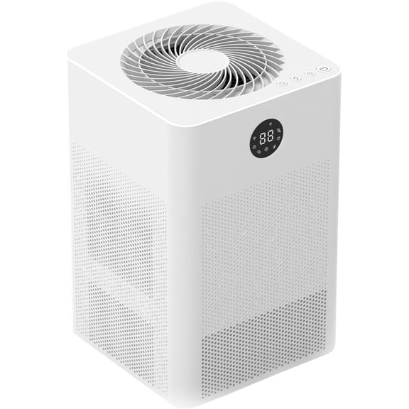 HD022 Rotary Dehumidifier for Bedroom with Drain Hose Ultra Quiet Small Portable Dehumidifiers Basement Home Bathroom RV Washable Filter Humidity Display Timer Mode