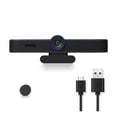 thumbnail image 1 of HD1080P 60FPS PC Webcam All In One With Microphones And Speaker 108° Wide Angle Webcam For Conferencing, Live Streaming, Recording ,HD Video, 1 of 7