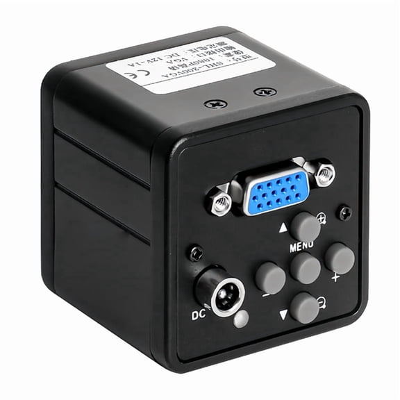 HD1080P VGA Industrial Video Microscope Industry C Mount Camera for Phone Tablet PC PCB Observe Soldering Repair US