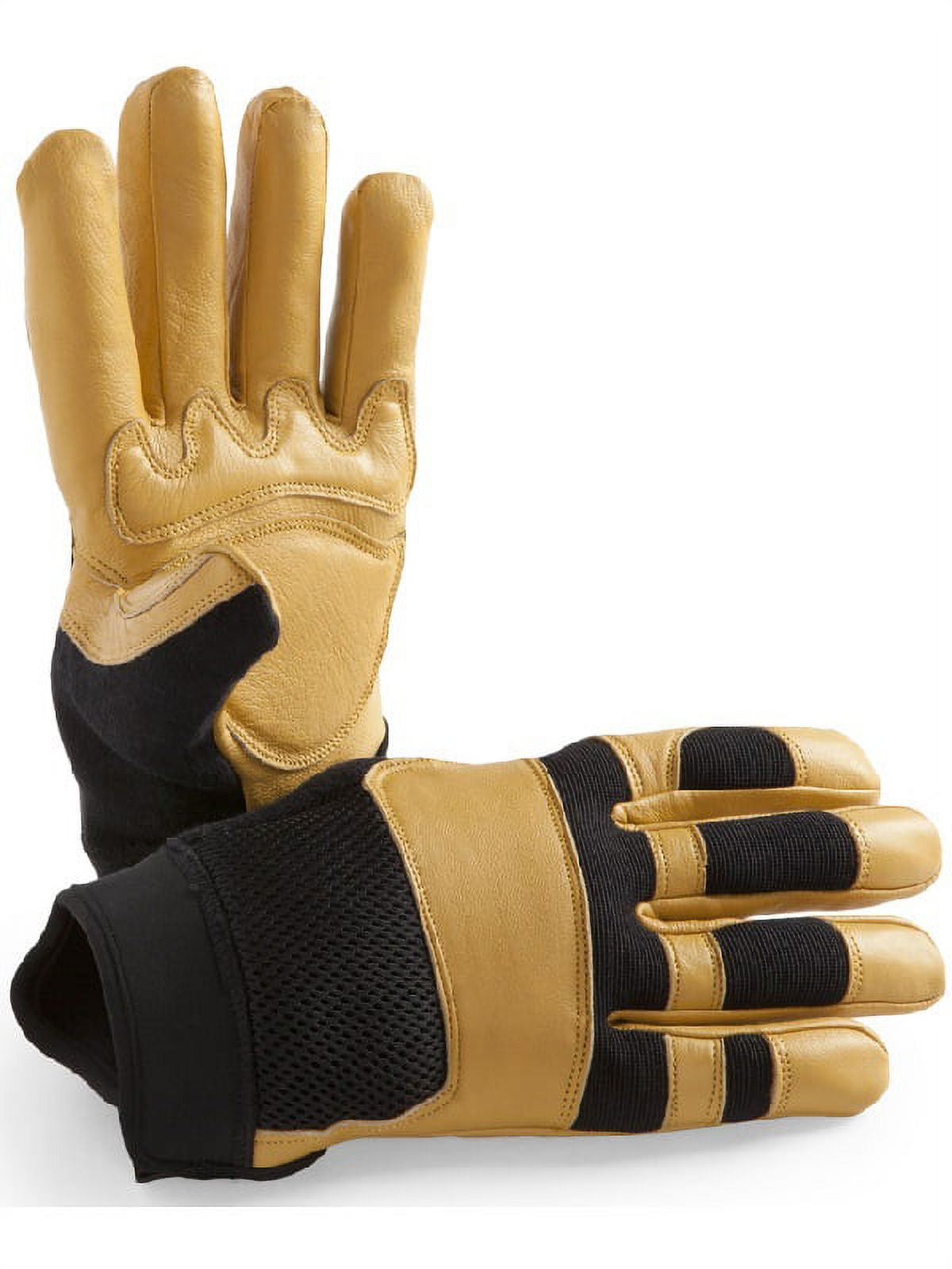 Grain Goatskin Mechanics Glove w/Padded Palm