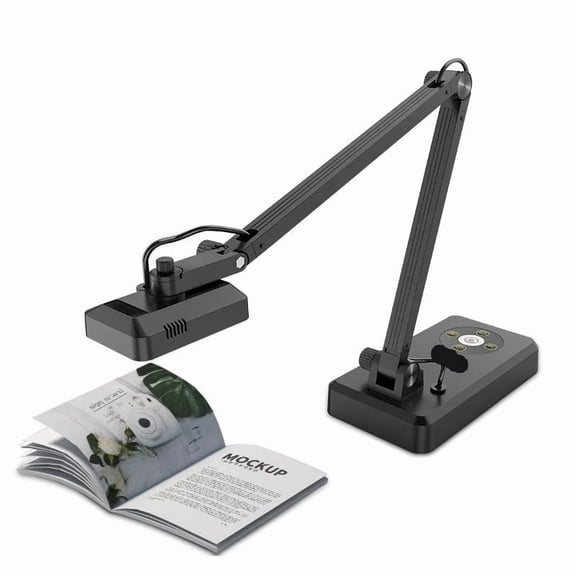 HD4000AF 1300w Digital Visual Presenter | Portable Document Camera Scanner with OCR | A3 Document & Book Scanner for Mac OS, Library Use