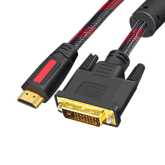 HD4K HDTV-compatible To DVI Bidirectional Cable Adapter Cable 4.92ft For Projectors Laptops TVs PC Players