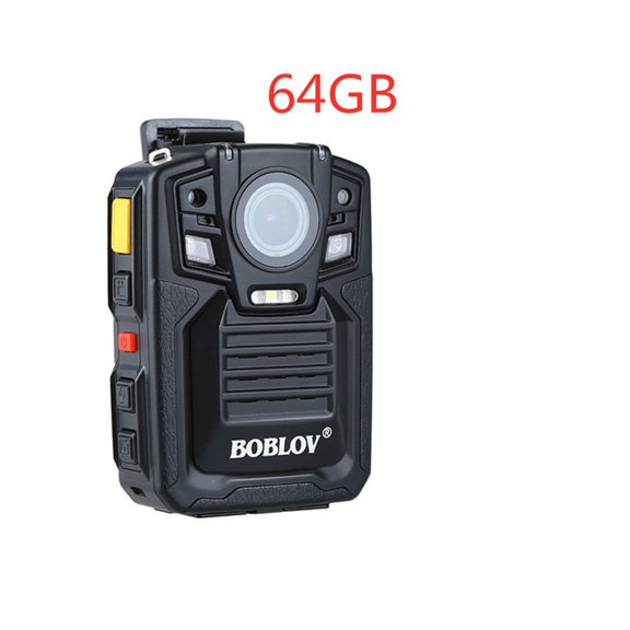 HD66-02 64GB HD 1296P Body Camera Wearable 2.0 LCD Police Mini Camera Video Recorder Mini Body Cam Bodycam