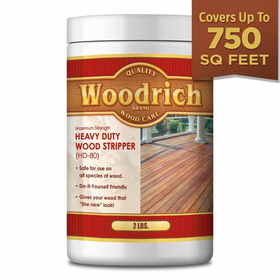 HD80 Heavy Duty Wood Stripper Covers up to 750 SQ FT