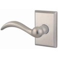 thumbnail image 1 of HDARCLRSR492 Half Dummy Left Hand Arch Lever and Rustic Square Rose White Bronze Finish, 1 of 1