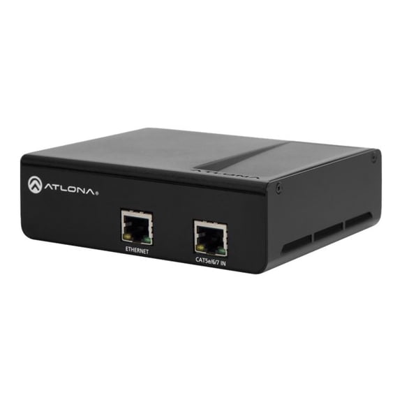 Atlona AT-HDRX-RSNET (Receiver Unit) - Video/audio/infrared/serial/network extender - receiver - 100Mb LAN, RS-232, HDMI, HDBaseT - up to 328 ft