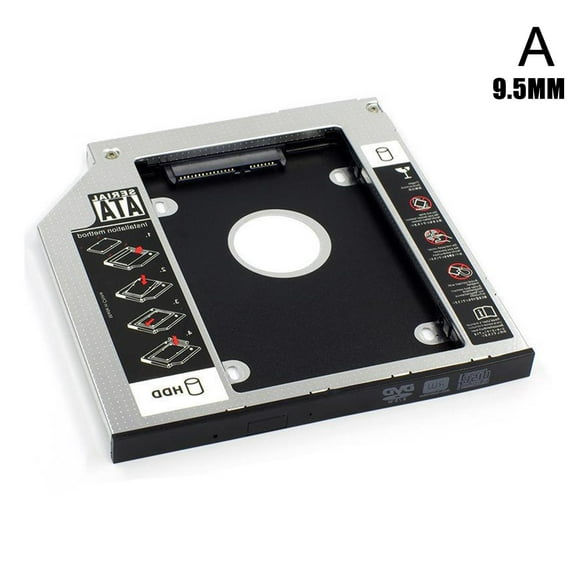 HDD Universal CD/DVD Caddy SATA to SATA Hard Drive Adapter *1 For Laptop S9C3