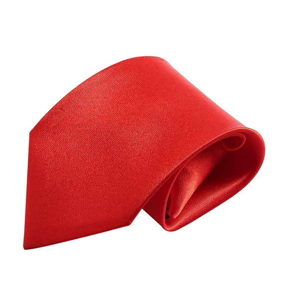 HDE Boy's Pretied Tie Solid Color Formal Fashion Necktie with Elastic Neck Strap