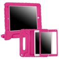 thumbnail image 1 of HDE iPad 2017 9.7-inch Bumper Case for Kids Shockproof Hard Cover Handle Stand with Built in Screen Protector for 5th Generation Apple iPad 9.7 inch (March 2017 Release) - Hot Pink, 1 of 7