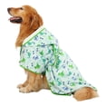 thumbnail image 1 of HDE Dog Bathrobe Drying Towel with Hood for Large Dogs Cute Dinosaurs XXL, 1 of 7