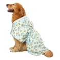 thumbnail image 1 of HDE Dog Bathrobe Drying Towel with Hood for Large Dogs Rubber Duck Puddles L, 1 of 7