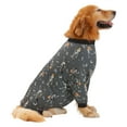 thumbnail image 1 of HDE Dog Pajamas One Piece Jumpsuit Lightweight Dog PJs Shirt for S-3XL Dogs Skeleton Bones M, 1 of 7
