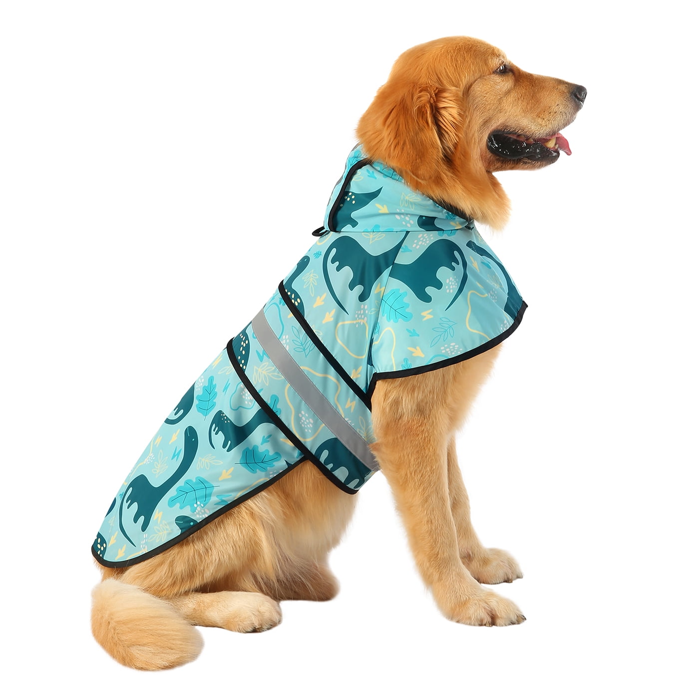 HDE Dog Raincoat Hooded Slicker Poncho for Small to XLarge Dogs and