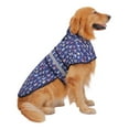 thumbnail image 1 of HDE Dog Raincoat Hooded Slicker Poncho for Small to X-Large Dogs and Puppies Nautical Boats L, 1 of 6