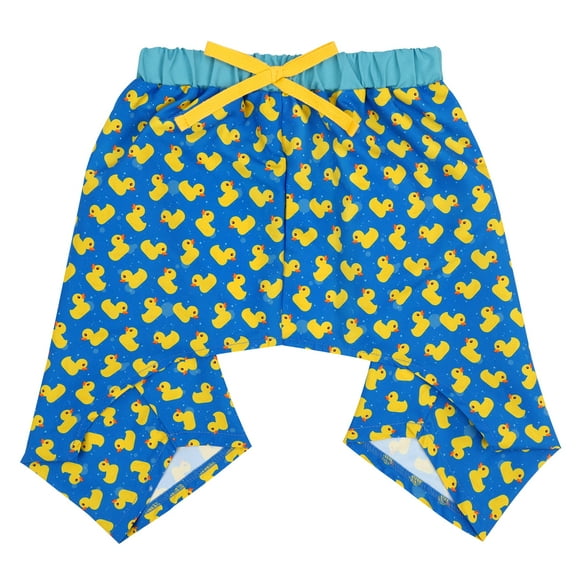 HDE Dog Swim Trunks Hawaiian Board Shorts for XS to XXL Dogs Rubber Ducks L