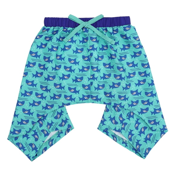 HDE Dog Swim Trunks Hawaiian Board Shorts for XS to XXL Dogs Sharks XXL