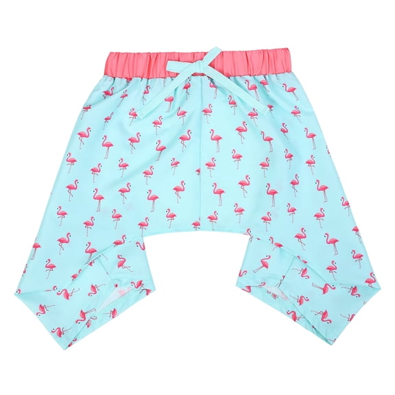 HDE Dog Swim Trunks Hawaiian Board Shorts for XS to XXL Dogs Party Like a Flock Star S